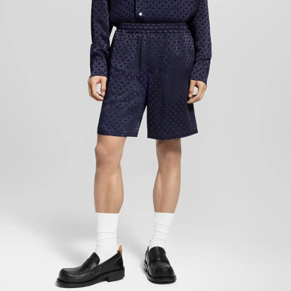 ❤루이비통 남성 그래픽 자카드 쇼츠 - Louis vuitton Mens Graphic Jacquard Shorts - lvc12869x