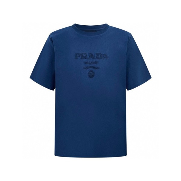 ❤프라다 남성 라운드 반팔티 - Prada Mens Round Tshirt - prc12876x