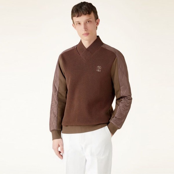 ❤로로피아나 남성 브이넥 스웨터 - Loro Piana Mens V-neck Sweater - lpc12880x