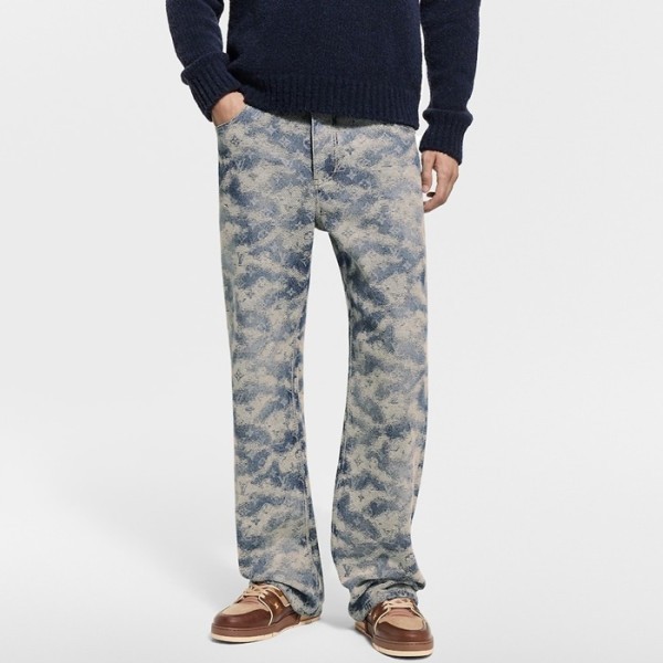 ❤루이비통 남성 트렌디 청바지 - Louis vuitton Mens Trendy Jeans - lvc12894x