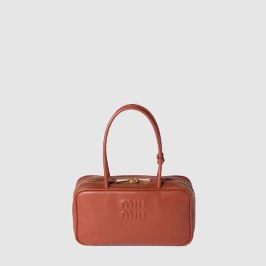 ❤미우미우 여성 보 가죽 탑 핸들 백 - Miumiu Womens top handle bag - mib13126x