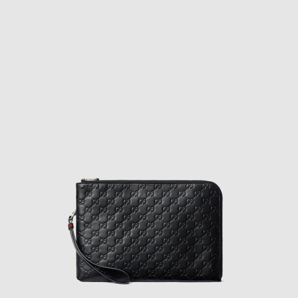 ❤구찌 남성 GG 엠블럼 파우치 - Gucci Mens GG Emblem Pouch - gub13151x