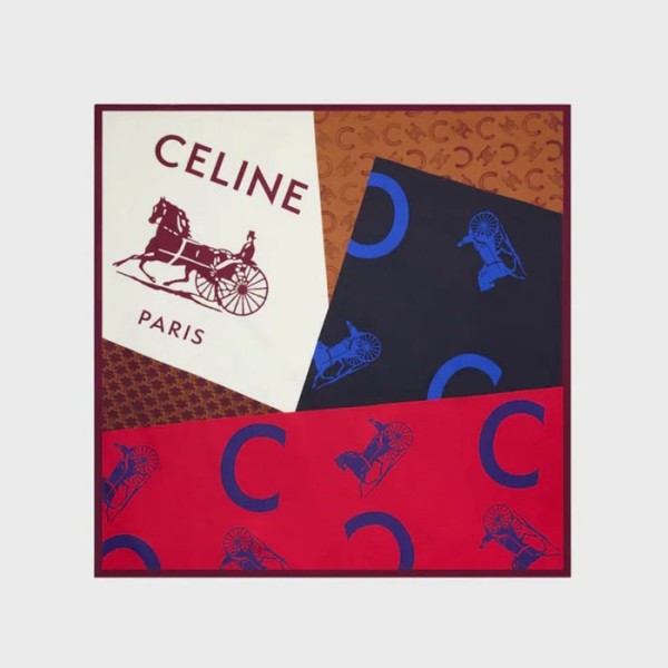 ❤셀린느 여성 트리오페 스퀘어 스카프 - Celine Womens Triomphe Scarf - acc6718x