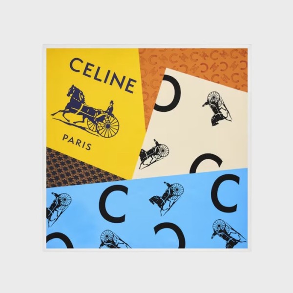 ❤셀린느 여성 트리오페 스퀘어 스카프 - Celine Womens Triomphe Scarf - acc6719x