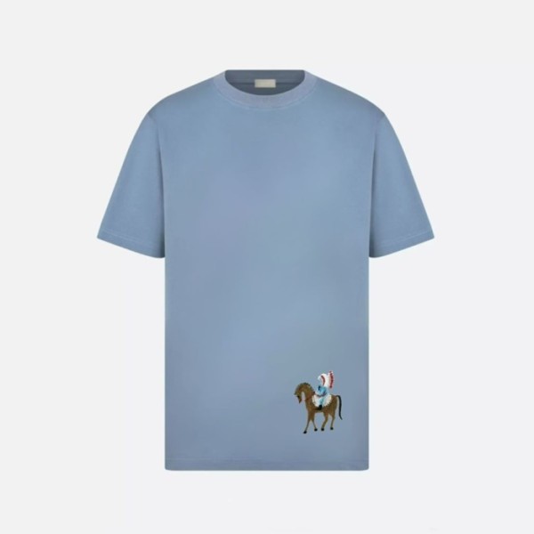 ❤디올 남성 라운드 반팔 티셔츠 - Dior Mens Round Tshirt - dic12912x