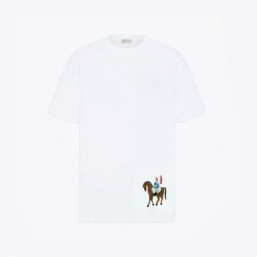 ❤디올 남성 라운드 반팔 티셔츠 - Dior Mens Round Tshirt - dic12913x