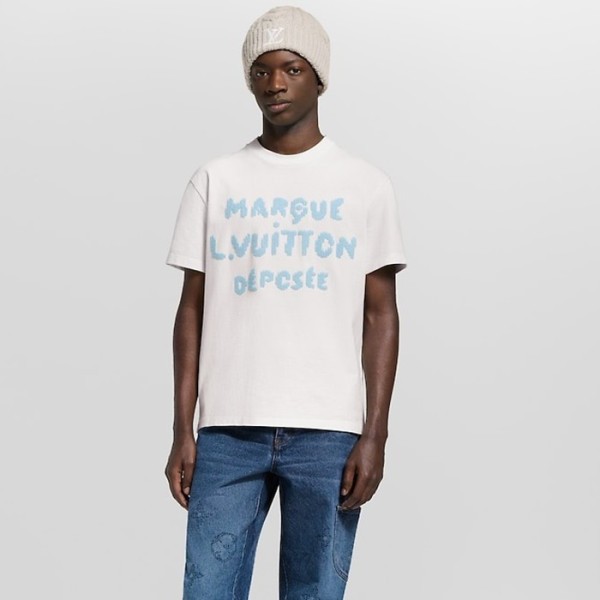 ❤루이비통 남성 라운드 반팔 티셔츠 - Louis vuitton Mens Round Tshirt - lvc12923x