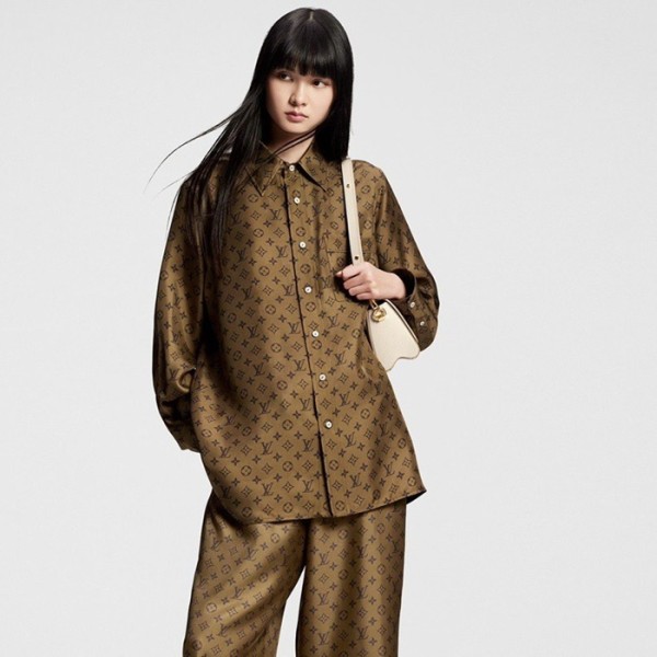 ❤루이비통 여성 실크 셔츠 - Louis vuitton Womens Silk Shirt - lvc13017x