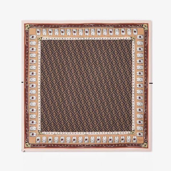 ❤펜디 여성 FF 스퀘어 스카프 - Fendi Womens FF Square Scarf - acc6726x