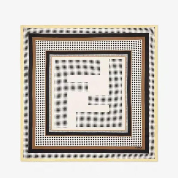 ❤펜디 여성 FF 스퀘어 스카프 - Fendi Womens FF Square Scarf - acc6740x
