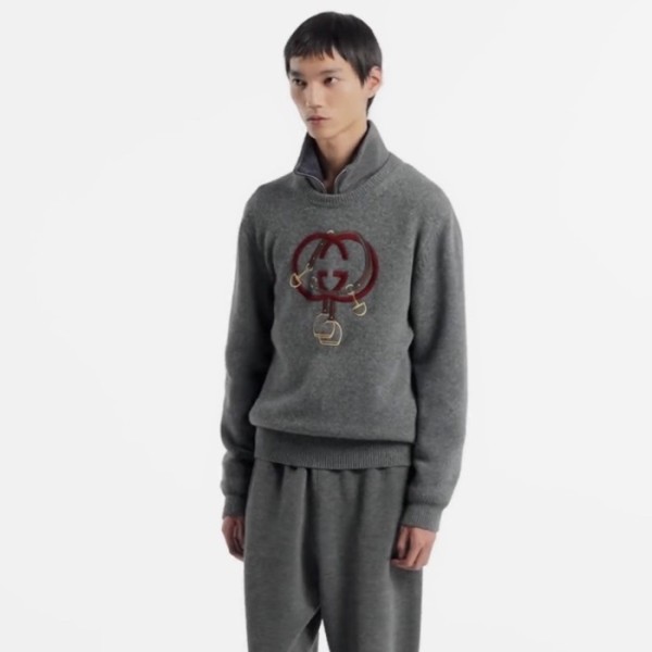 ❤매장판 구찌 남성 라운드 스웨터 - Gucci Mens Round Sweater - guc13059x