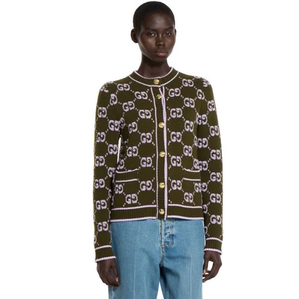 ❤구찌 여성 라운드 가디건 - Gucci Womens Round Cardigan - guc13061x