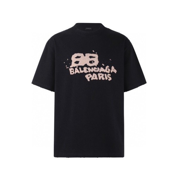 ❤발렌시아가 남성 라운드 반팔 티셔츠 - Balenciaga Mens Round Tshirt - bac13066x