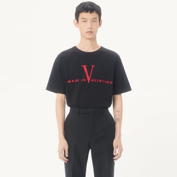 ❤발렌티노 남성 라운드 반팔티 - Valentino Mens Round Tshirt - vac13072x