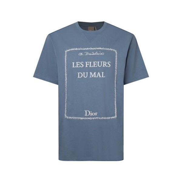 ❤디올 남성 라운드 반팔 티셔츠 - Dior Mens Round Tshirt - dic13091x