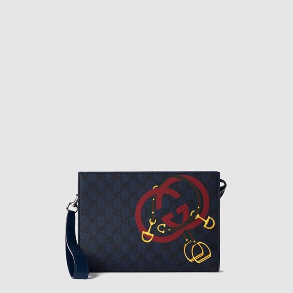 ❤구찌 남성 프린트 GG 미디엄 파우치 - Gucci Mens Printed GG Medium Pouch - gub13240x