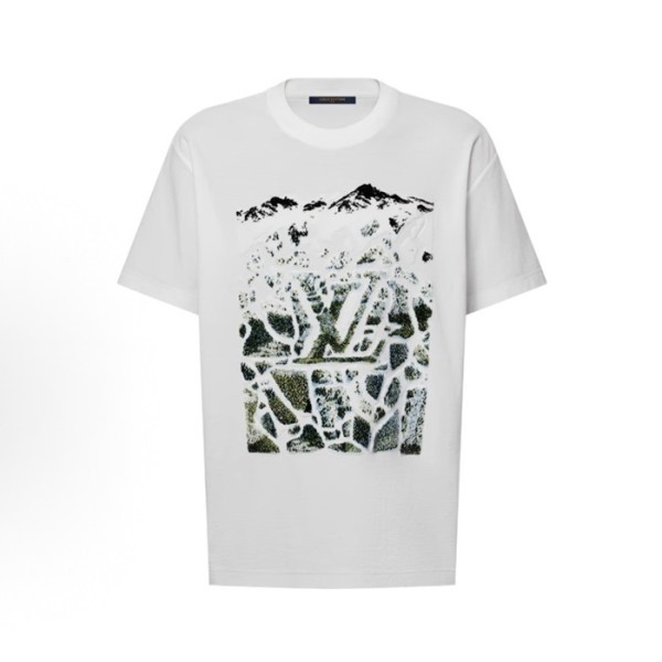 ❤루이비통 남성 라운드 반팔 티셔츠 - Louis vuitton Mens Round Tshirt - lvc13113x