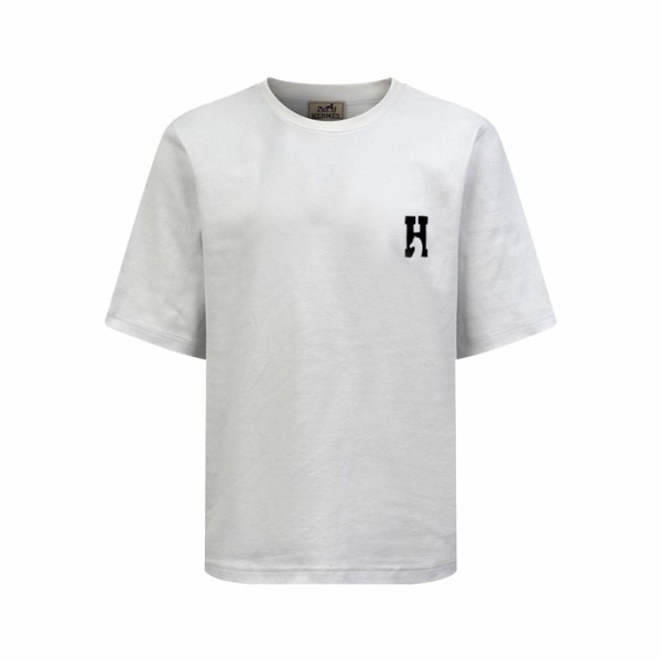 ❤에르메스 남성 라운드 반팔티 - Hermes Mens Round Tshirt - hec13115x