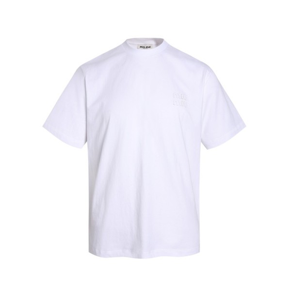 ❤미우미우 남성 라운드 반팔 티셔츠 - Miumiu Mens Round Tshirt - mic13127x