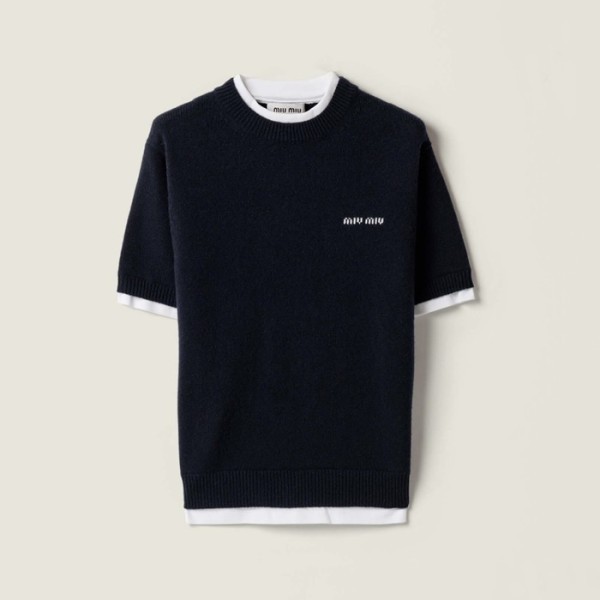 ❤미우미우 남/녀 라운드 반팔 티셔츠 - Miumiu Unisex Round Tshirt - mic13153x