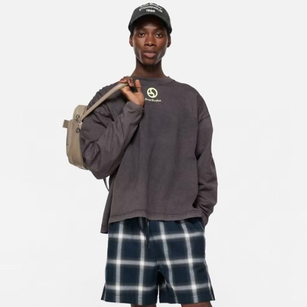 ❤아크네 남성 라운드 긴팔티 - Acne Mens Round Tshirt - anc13178x