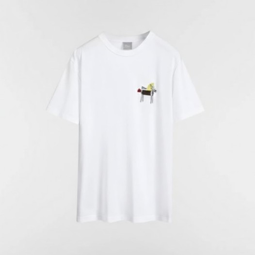 ❤디올 남성 라운드 반팔 티셔츠 - Dior Mens Round Tshirt - dic13187x