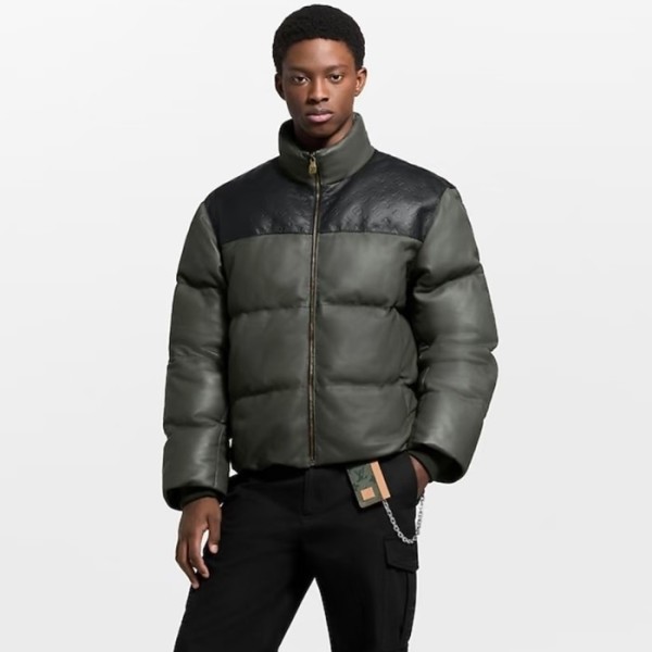 ❤루이비통 남성 가죽 패딩 - Louis vuitton Mens Leather Padding - lvc13210x