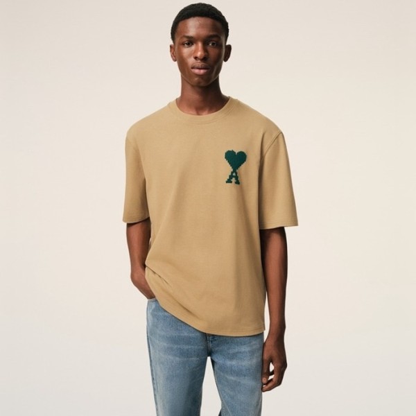 ❤아미 남성 라운드 반팔티 - Ami Mens Round Tshirt - amc13212x