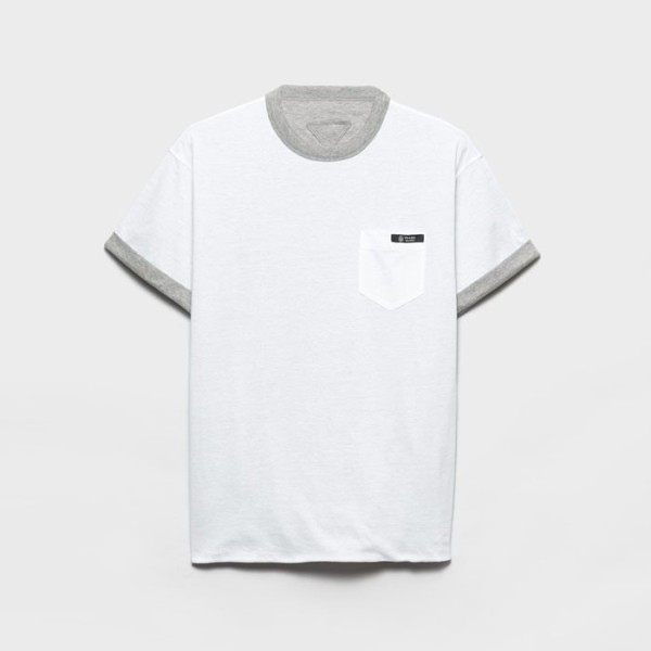 ❤프라다 남성 양면 라운드 반팔티 - Prada Mens Round Tshirt - prc13214x