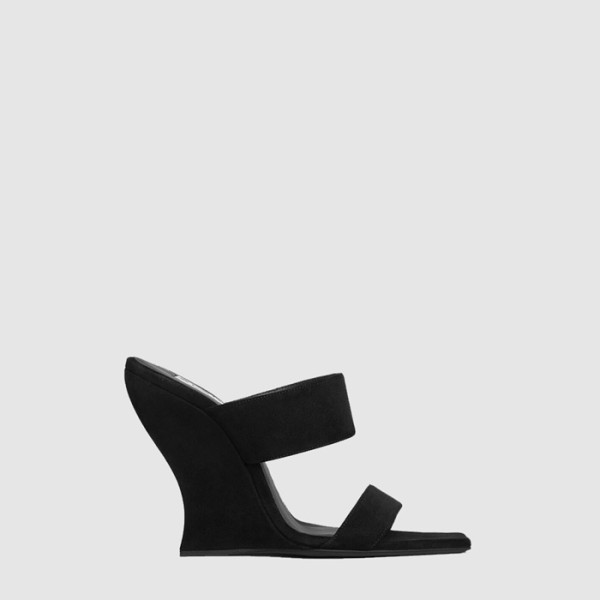 ❤알라이아 여성 웨이브 스웨이드 뮬 - Alaia Womens Wave Suede Mule - als8965x