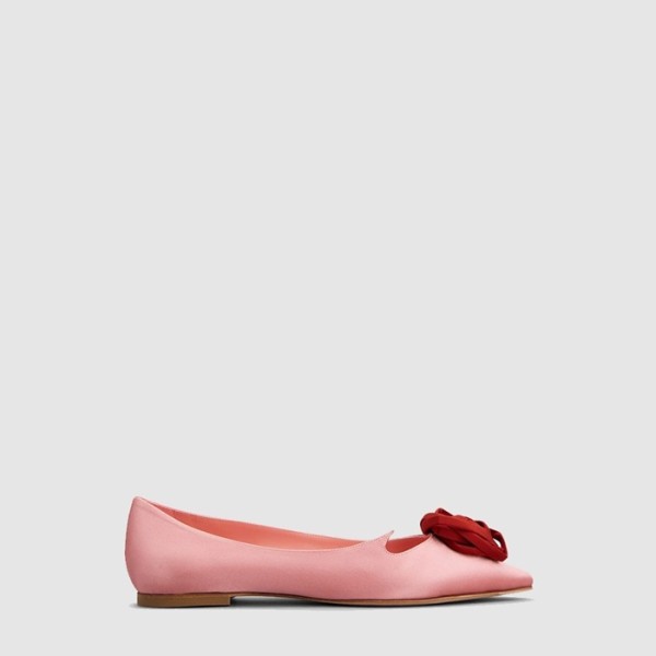❤로저비비에 여성 로즈 비비에 발레리나 - Roger Vivier Womens Rose Vivier Ballerina - ros8969x