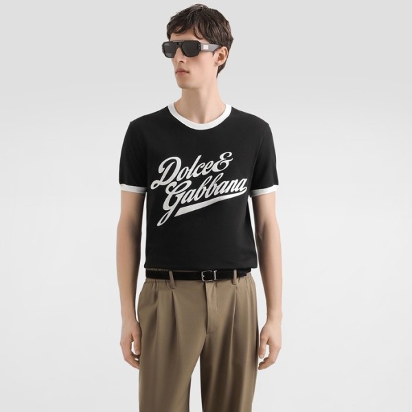 ❤돌체앤가바나 남성 라운드 반팔 티셔츠 - Dolce&Gabbana Mens Round Tshirt - doc13294x