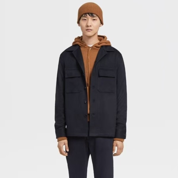 ❤에르메네질도 제냐 남성 셔츠 재킷 - Ermenegildo Zegna Mens Shirt Jacket - zec13297x