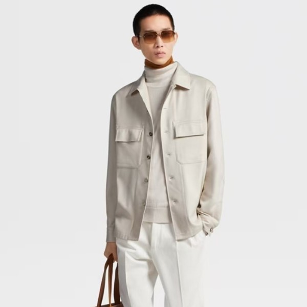 ❤에르메네질도 제냐 남성 셔츠 재킷 - Ermenegildo Zegna Mens Shirt Jacket - zec13298x