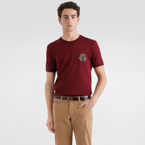 ❤돌체앤가바나 남성 라운드 반팔 티셔츠 - Dolce&Gabbana Mens Round Tshirt - doc13301x