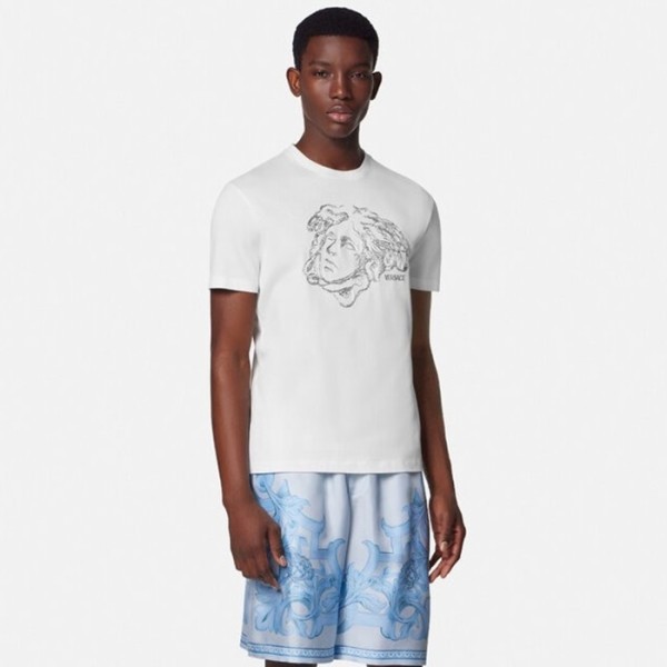 ❤베르사체 남성 반팔 티셔츠 - Versace Mens Round Tshirts - vec13309x