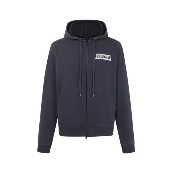 ❤발렌시아가 남/녀 집업 후드티 - Balenciaga Unisex Zip-up Hooded - bac13312x