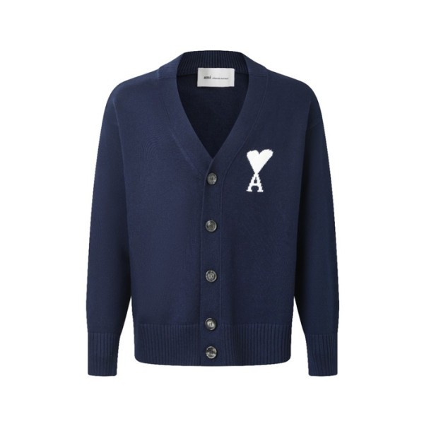 ❤아미 남/녀 브이넥 가디건 - Ami Unisex V-neck Cardigan - amc13313x