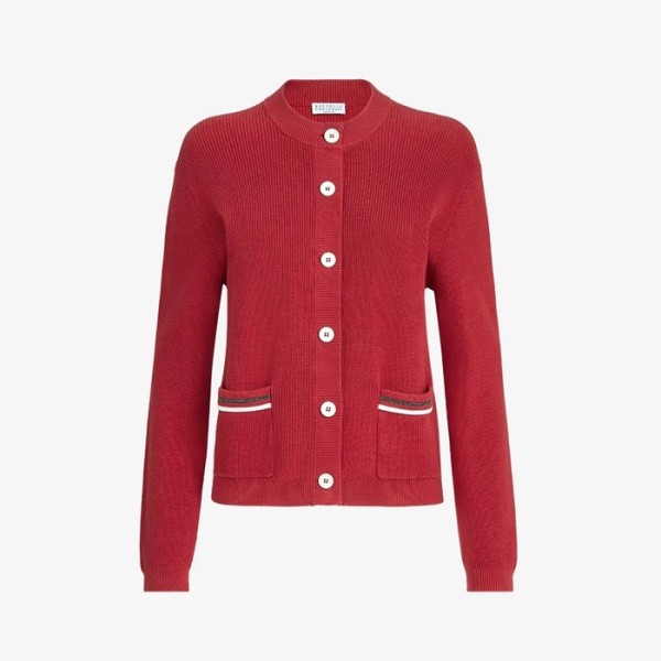 ❤브루넬로쿠치넬리 여성 라운드 가디건 - Brunello Cucinelli Womens Round Cardigan - brc13325x