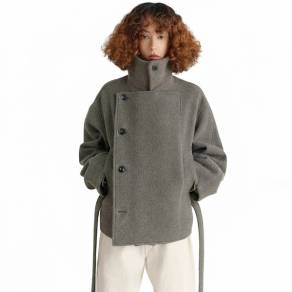 ❤르메르 여성 아이콘 코트 - Lamaire Womens Icon Coat - mac13342x