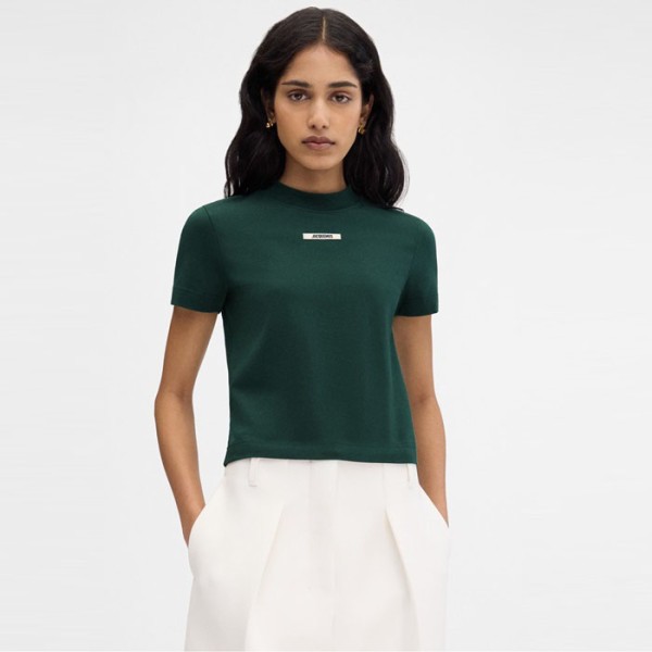 ❤자크뮈스 여성 라운드 반팔티 - Jacquemus Womens Round Tshirt - jac13361x