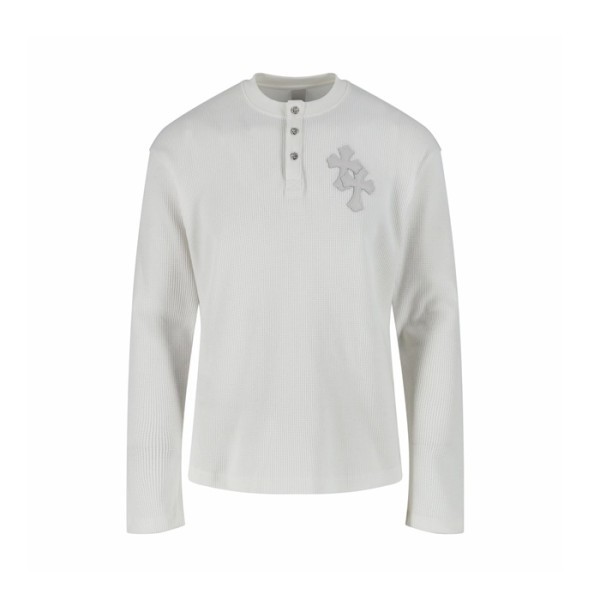 ❤크롬하츠 남성 라운드 긴팔티 - Chrome Hearts Mens Round Tshirt - chc13372x