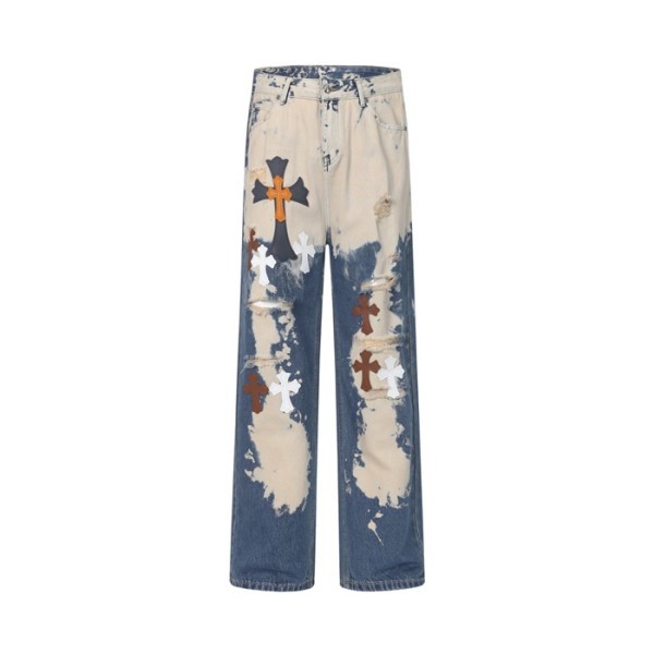 ❤크롬하츠 남성 트렌디 청바지 - Chrom Hearts Mens Trendy Jeans - chc13391x