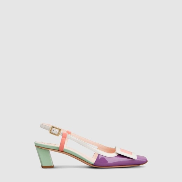 ❤로저비비에 여성 벨 비비에 슬링백 펌프스 - Roger Vivier Womens Belle Vivier Slingback Pumps - ros8985x