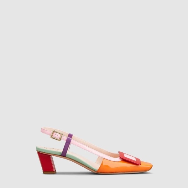 ❤로저비비에 여성 벨 비비에 슬링백 펌프스 - Roger Vivier Womens Belle Vivier Slingback Pumps - ros8987x