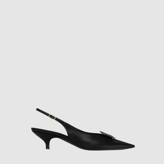❤셀린느 여성 시그니처 라벨 슬링백 - Celine Womens Signature Label Slingback - ces8990x