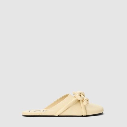 ❤로에베 여성 플라멩코 노트 뮬 - Loewe Womens Flamenco Knot Mule - los8997x