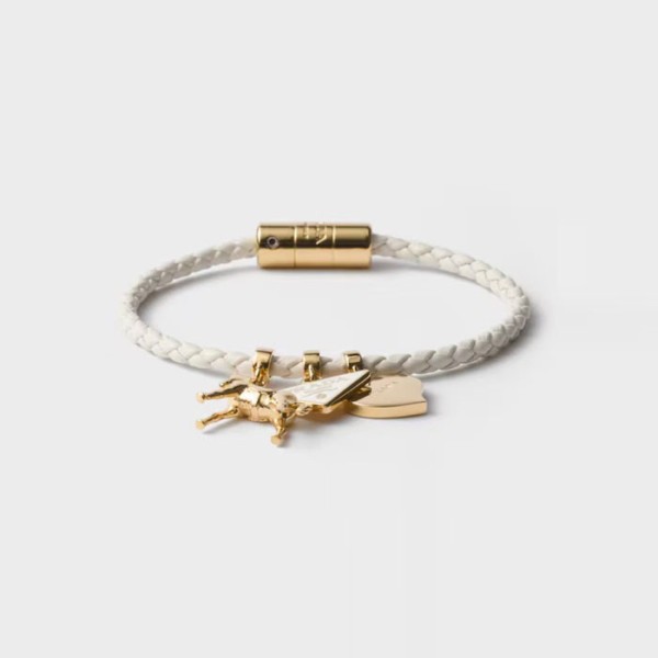 ❤프라다 남/녀 이니셜 팔찌 - Prada Unisex Initial Bangle - acc6931x