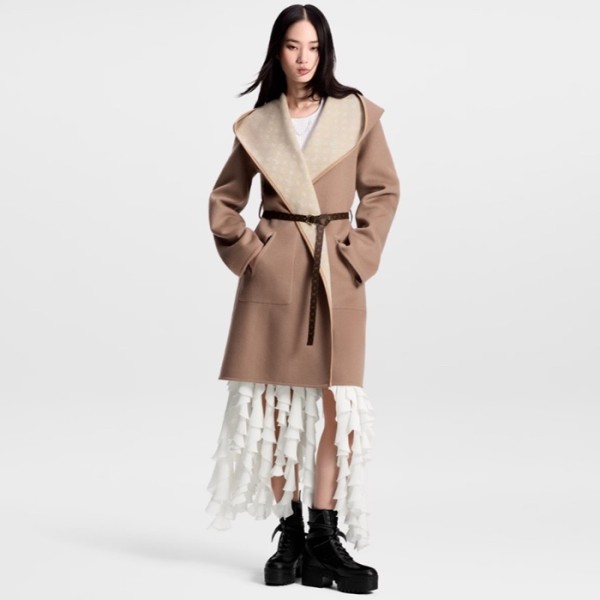 ❤루이비통 여성 후드 코트 - Louis vuitton Womens Hood Coat - lvc13387x