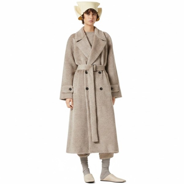 ❤로로피아나 여성 더블 캐시미어 코트 - Loro Piana Womens Double Coat - lpc13437x